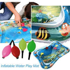 Inflatable Toys Water Play Mat Infants Baby Toddlers Perfect Fun Tummy Time Play