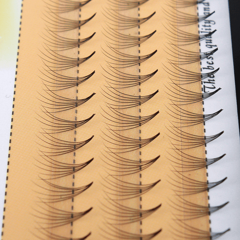 6D Black 6/8/10/12Mm False Eyelash Individual Eyelashes Extension Cluster Kit Grafting Eyes Lashes