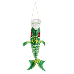 40Cm Japanese Style Koi Nobori Carp Flag Wind Sock Koinobori Fish Waterproof Kite Mascot Crafts Hanging Decor