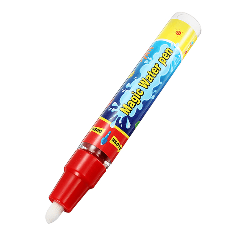 Coolplay Magic Wasserzeichenbuch für Kinder mit 1 Zauberstift / 1 Malbuch, Wassermalbrett