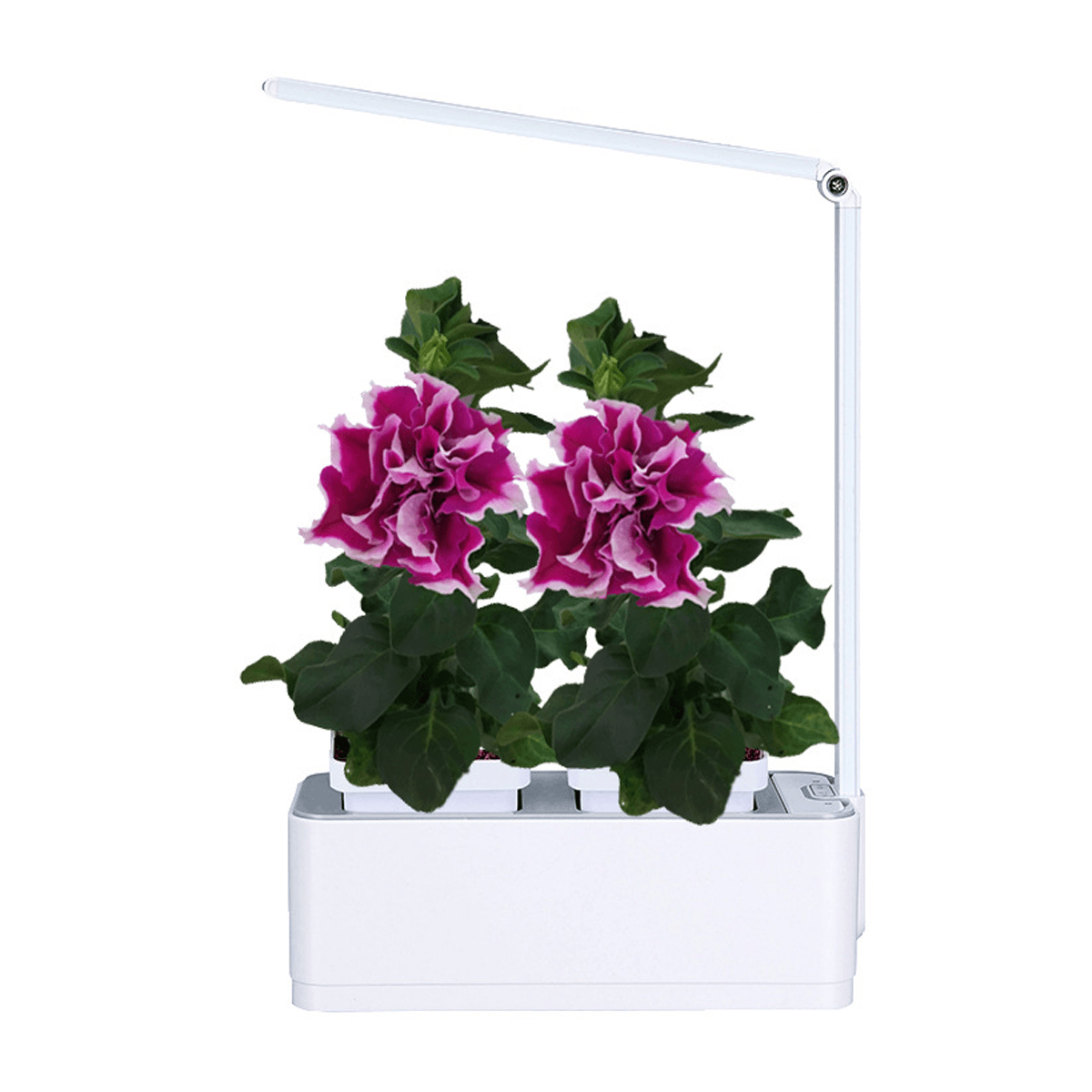 8W Intelligent Automatic Watering Pot LED Soilless Hydroponic Flower Pot Indoor Plant Growth Lamp Home Decoration