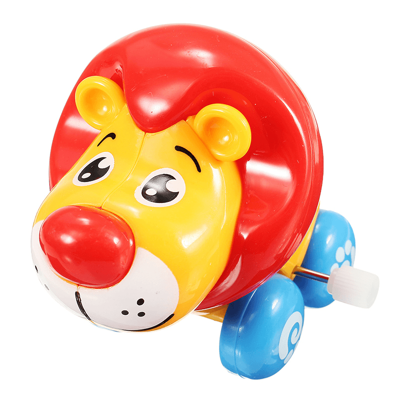 Chain Baby Walking Lion Super Sprouting Animal Wind up Children Educational Toys