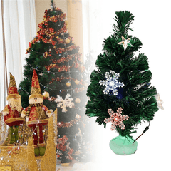 Christmas Party Home Decoration 45CM LED Glowing Tree Ornament Toys for Kids Children Gift