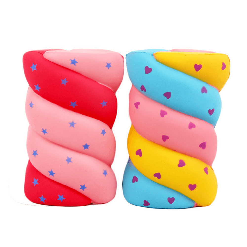 Cotton Candy Squishy 14*9.5*5.5CM Soft Slow Rising with Packaging Collection Gift Marshmallow Toy