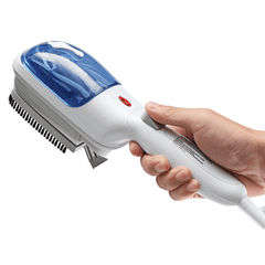 110V Portable Handheld Iron Clothes Steamer Garment Steam Carbon Brush Hand Held Travel