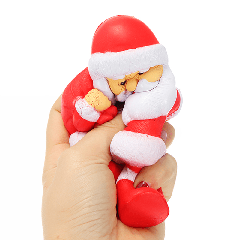 Camaleón Squishy Papa Noel Papá Noel Levantamiento Lento con Empaque