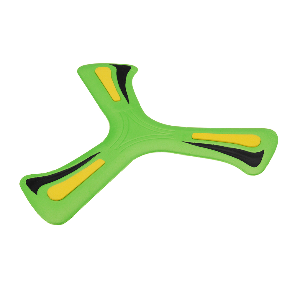 Softoys Eva Material Boomerang Throw Indoor Toy Safety Grasping Movement Ability Plane Toy