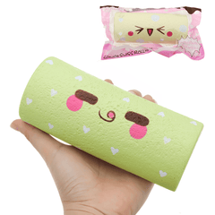 Squishyfun Squishy Egg Swiss Roll Toy 14.5*6*5CM Slow Rising with Packaging Collection Gift Soft Toy