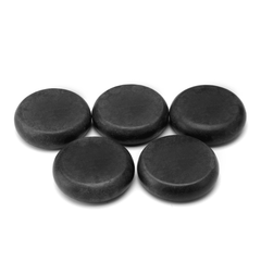 10 Pcs Hot Massage Stones Set Heater Natural Basalt Warmer Rock Kit 2.34 Inch