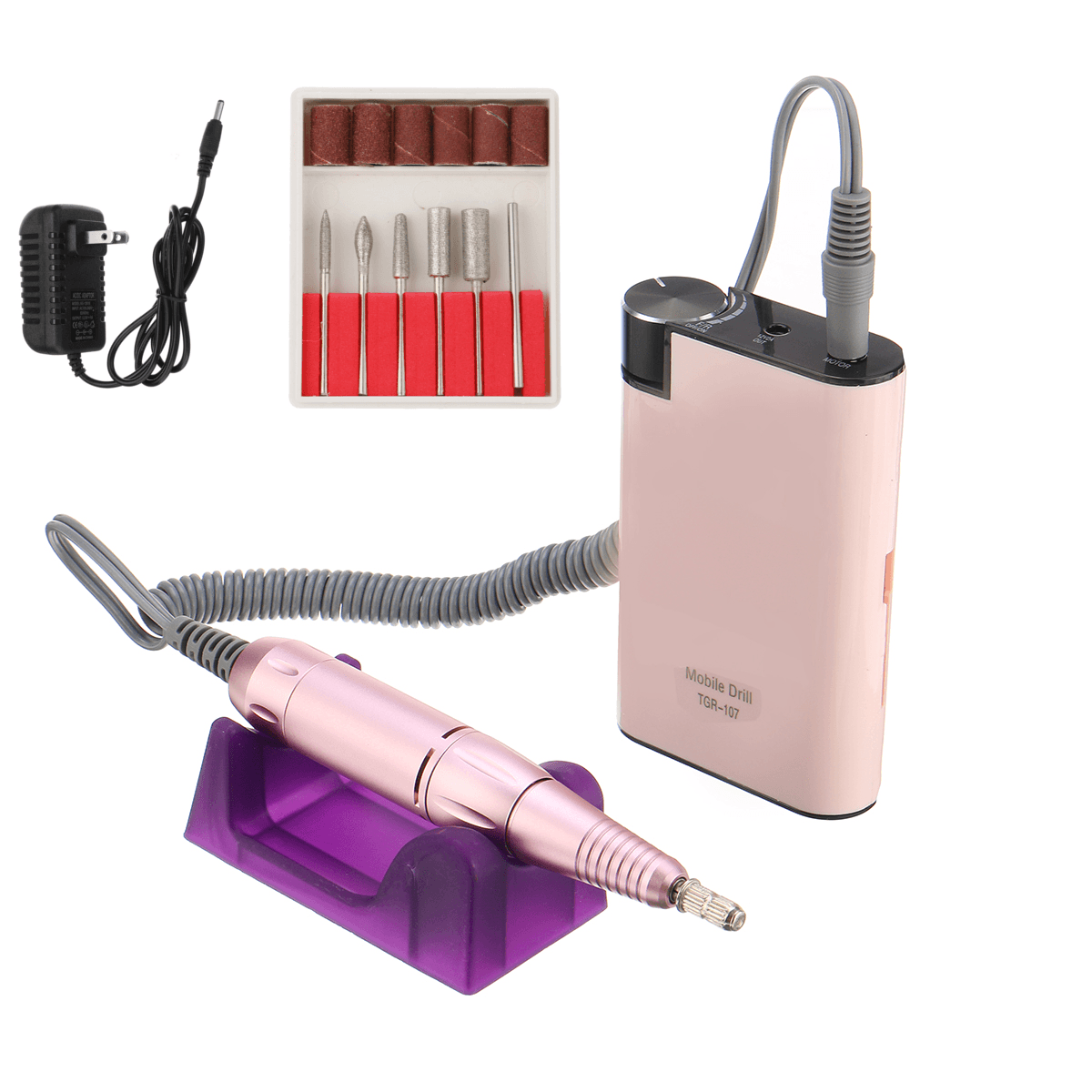 Charging 110 ~ 220V Wide Voltage Portable Nail Polisher