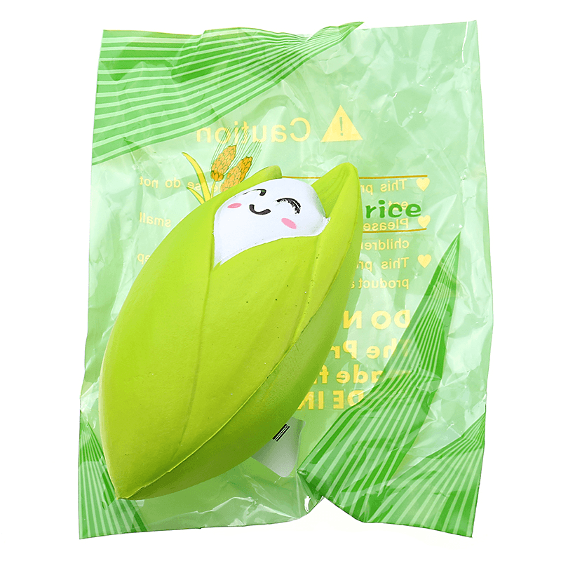 Squishy Baby Rice Jumbo Paddy Slow Rising with Packaging Collection Gift Decor Toy