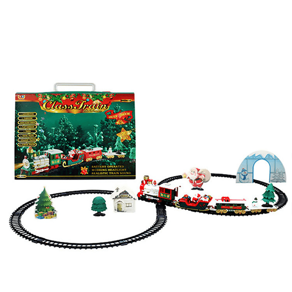 Christmas Electric Rail Car Small Train Children'S Electric Educational Car Toys