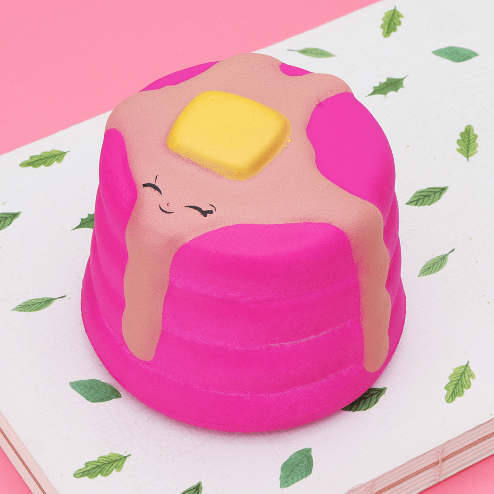 Cute Cake Squishy 8 CM Levantamiento lento con empaque Colección Regalo Juguete suave