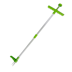 Stand up Weeder Long Stainless Steel Professional Root Remover Weeding Device