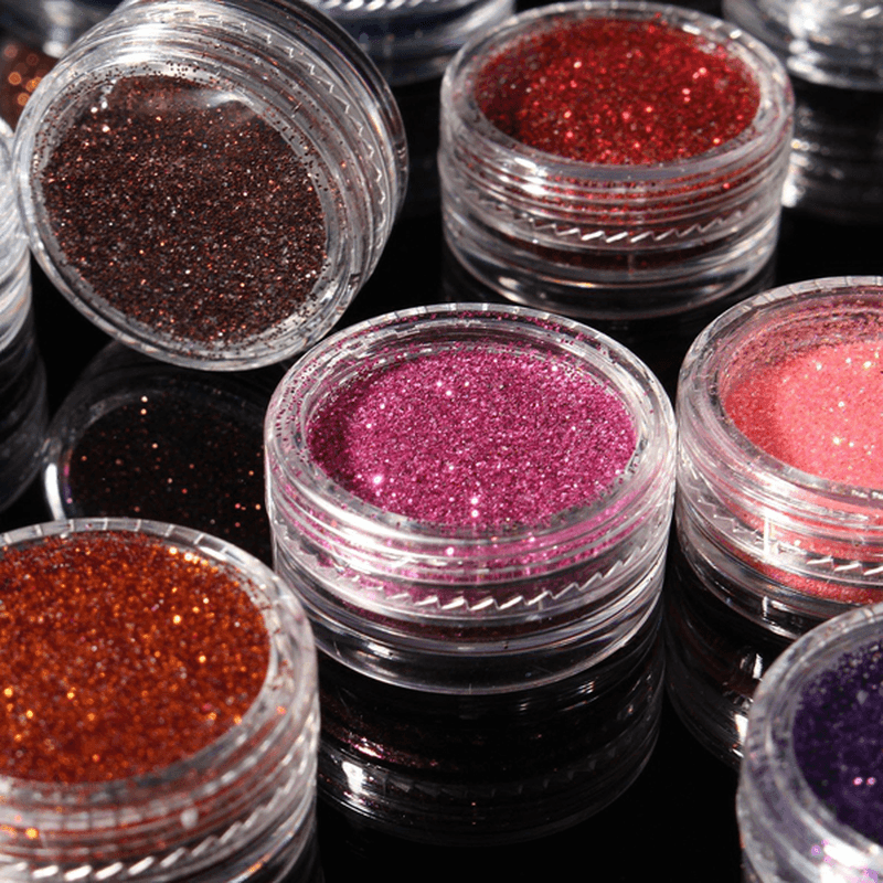 30 Colors Pro Makeup Glitter Powder Eyeshadow Pigment Eye Shadow Cosmetic Nail Art DIY