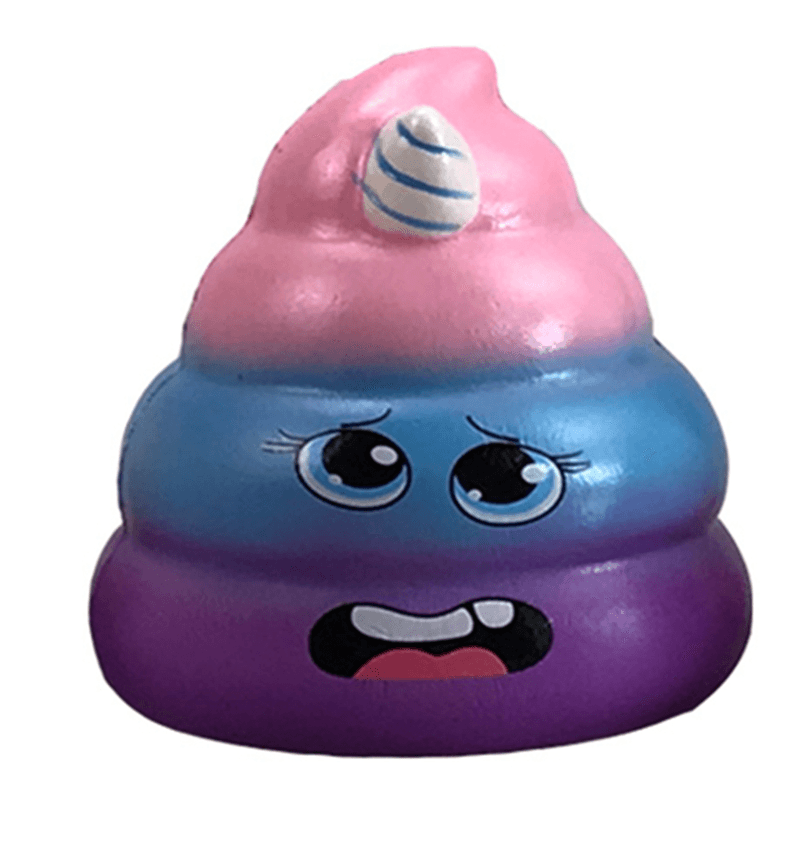 Purami Squishy Sweet Expressions Poo Jumbo 8CM Slow Rising Soft Toys with Packaging Gift Decor