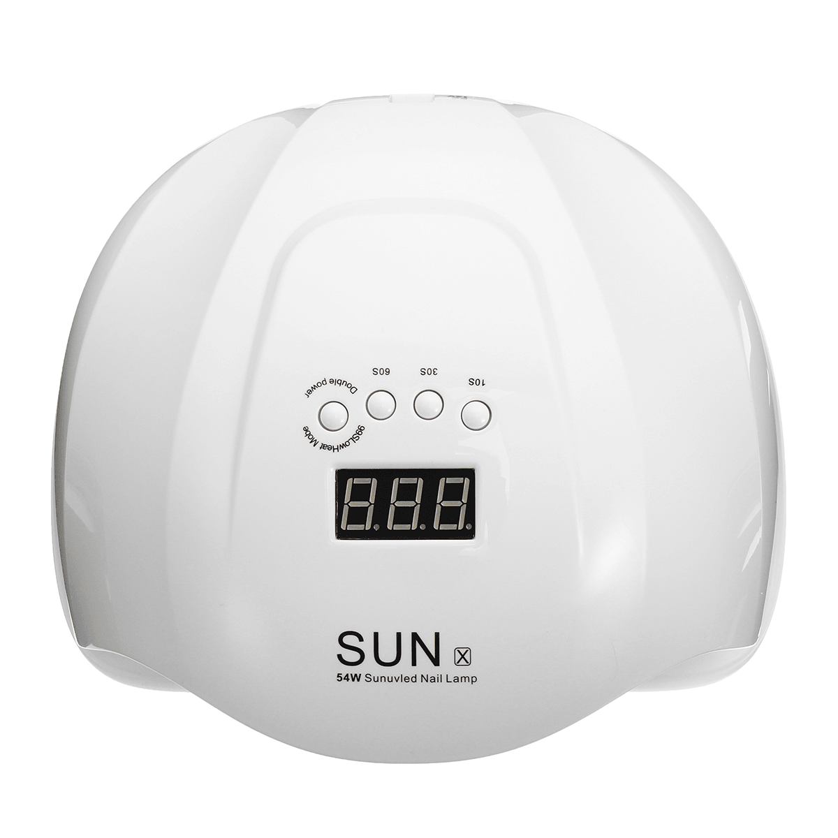 SUNX 54W UV LED Lamp Nail Dryer Machine Nail Cure Gel Polish Infrared Sensor 4 Timers