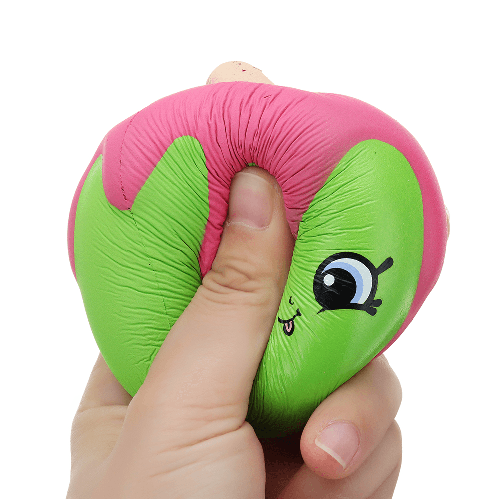 Meistoyland Squishy Fruit Cartoon Slow Rising Toy with Packing Cute Doll Pendant