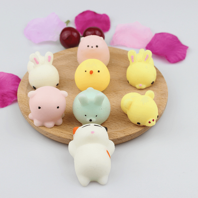 25 PCS Random Squishy Lot Slow Rising Kawaii Cute Animal Squeeze Hand Toy