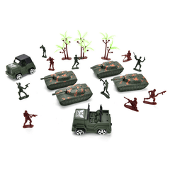 307PCS 4-9CM Military Soldier Army Men Figure Model Building Suit for Kids Children Gift Toys