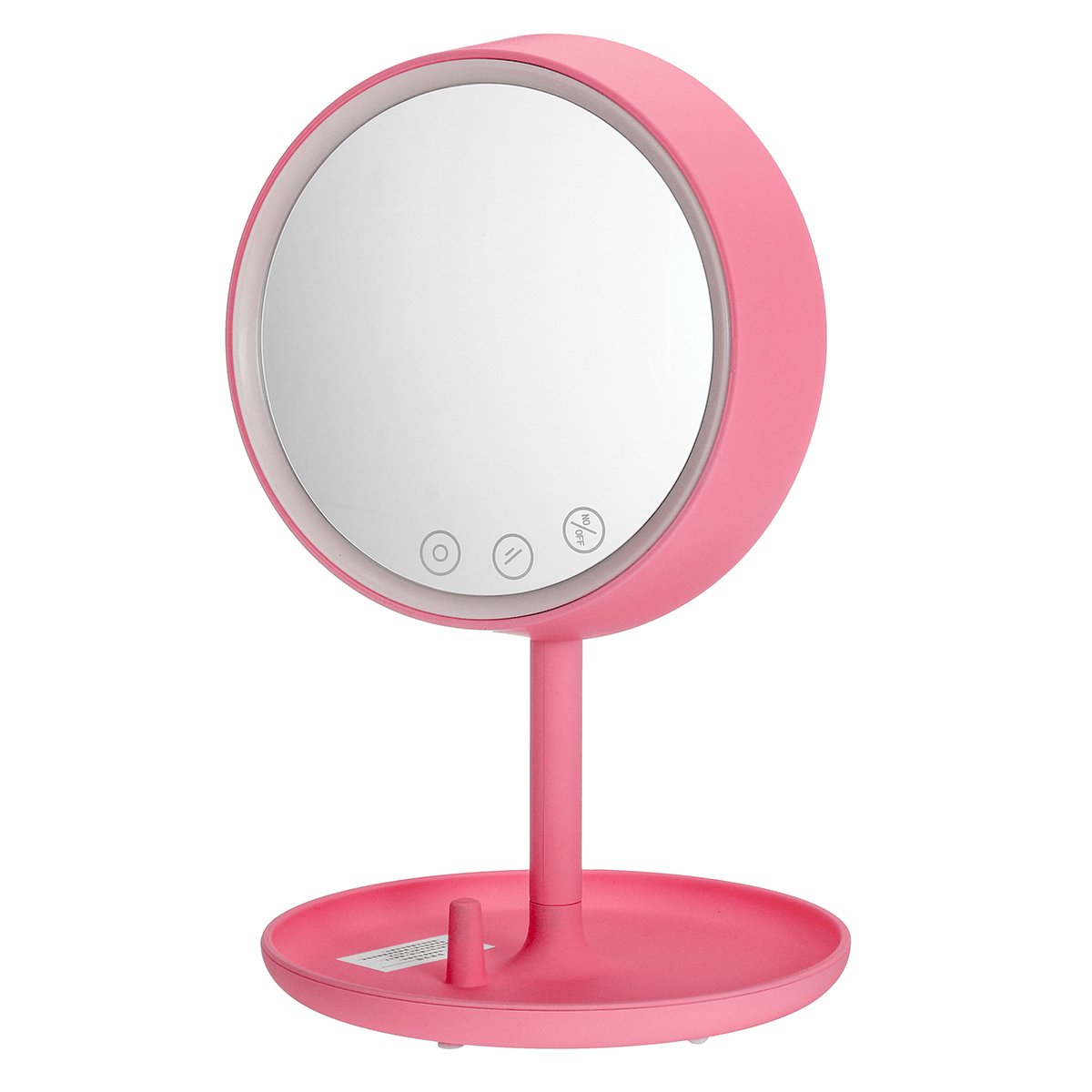 Makeup Cosmetic Mirrors Rotatable 10X Magnifying LED Music Touch