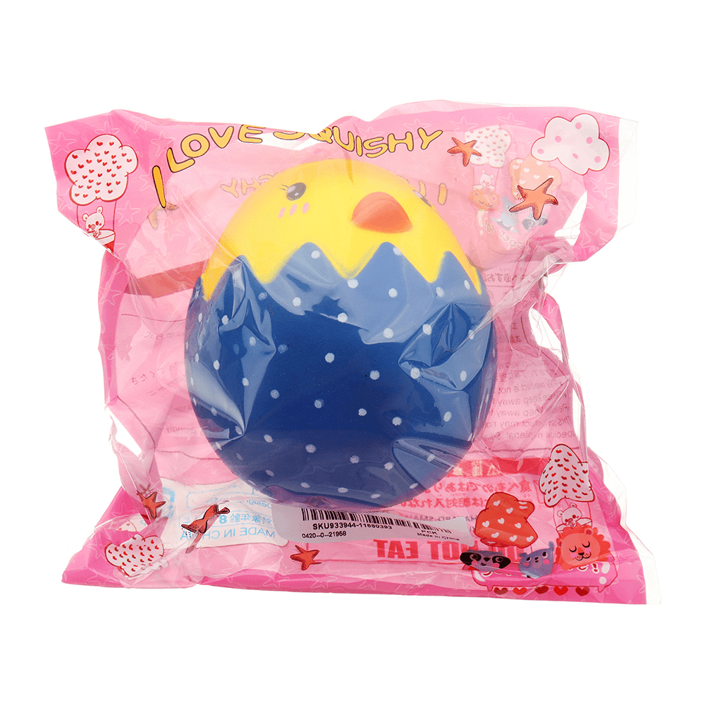 Broken Egg Shell Squishy 13*11CM Slow Rising with Packaging Collection Gift Soft Toy