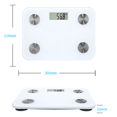 Body Fat Scale Floor Scientific Smart Electronic LED Digital Weight Scale Support Bluetooth APP Android or IOS