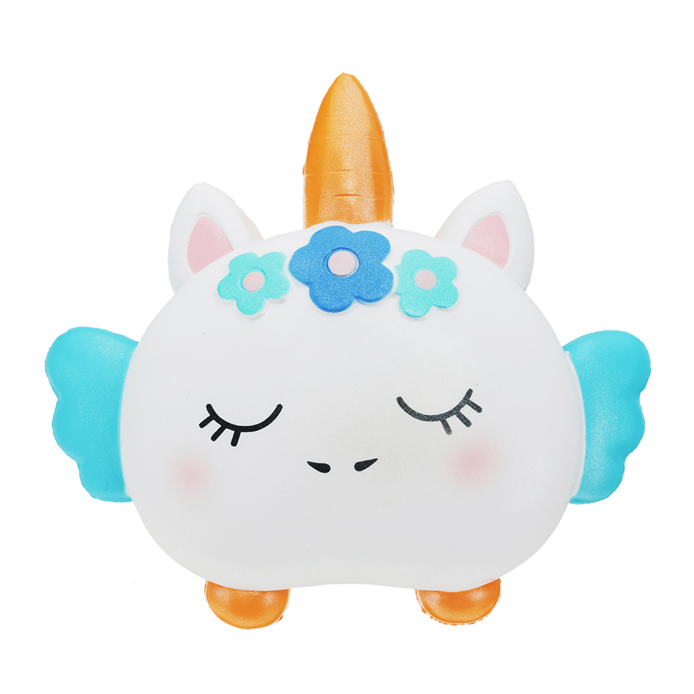 Oriker Unicorn Burger Squishy 16CM Slow Rising with Packaging Collection Gift Soft Toy