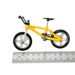 Creative Simulation Mini Alloy Bicycle Finger Forklift Toy Multi-Color Kids Gift Sports