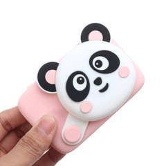 Creativo Panda dibujos animados cámara Digital bebé fotografía entrenamiento juguetes educativos con tarjeta TF de 16/32G para regalo de niños