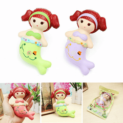 Leilei Squishy Mermaid Slow Rising Original Packaging Soft Collection Gift Decor Toy