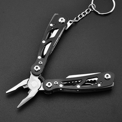 9 in 1 Folder Multi-Function Pliers Tool Stainless Steel Portable Tools with Nylon Bag