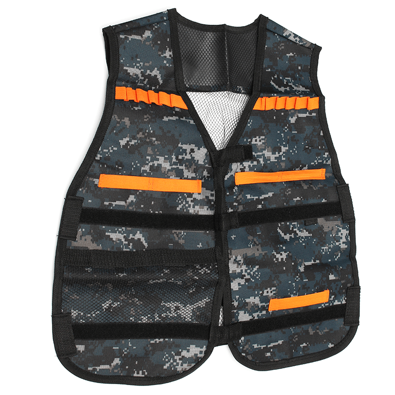 WORKER Tactical Vest Jacket for NERF N-Strike Elite Toys