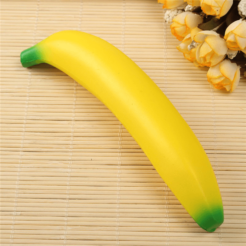 Areedy 17Cm Banana Squishy Super Slow Rising Simulation Fruit Kid Toy Christmas Gift