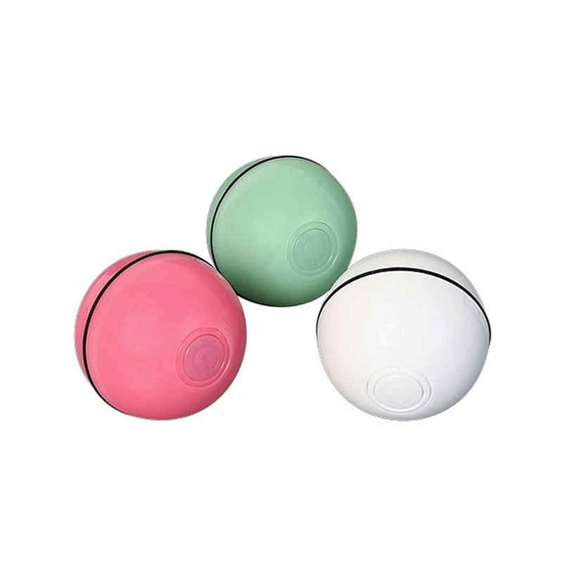 Smart Interactive Pet Toys LED Luminous Ball USB Charging Smart Cat Toy Automatic 360 Degree Self Rolling Balls