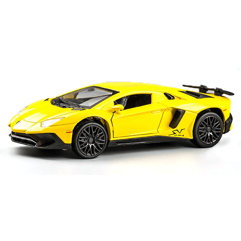 Alloy Metal Lamborghimi Aventador SV LP750-4 Car Diecast Model Car Toy for Children Gift