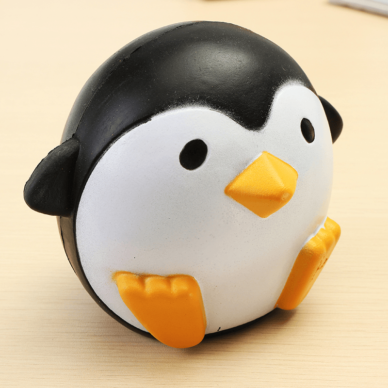 Squishy-Pinguin, 10 cm, langsam aufsteigendes, weiches, niedliches Kawaii-Tiere-Sammlungs-Geschenk-Dekor-Spielzeug