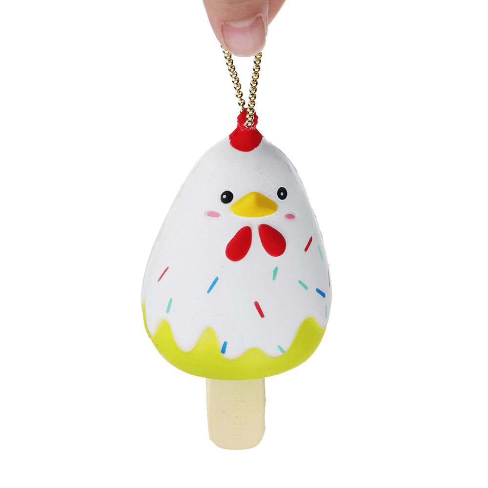 Sanqi Elan Chick Popsicle Ice-Lolly Squishy 12*6CM Licensed Slow Rising Soft Toy with Packaging