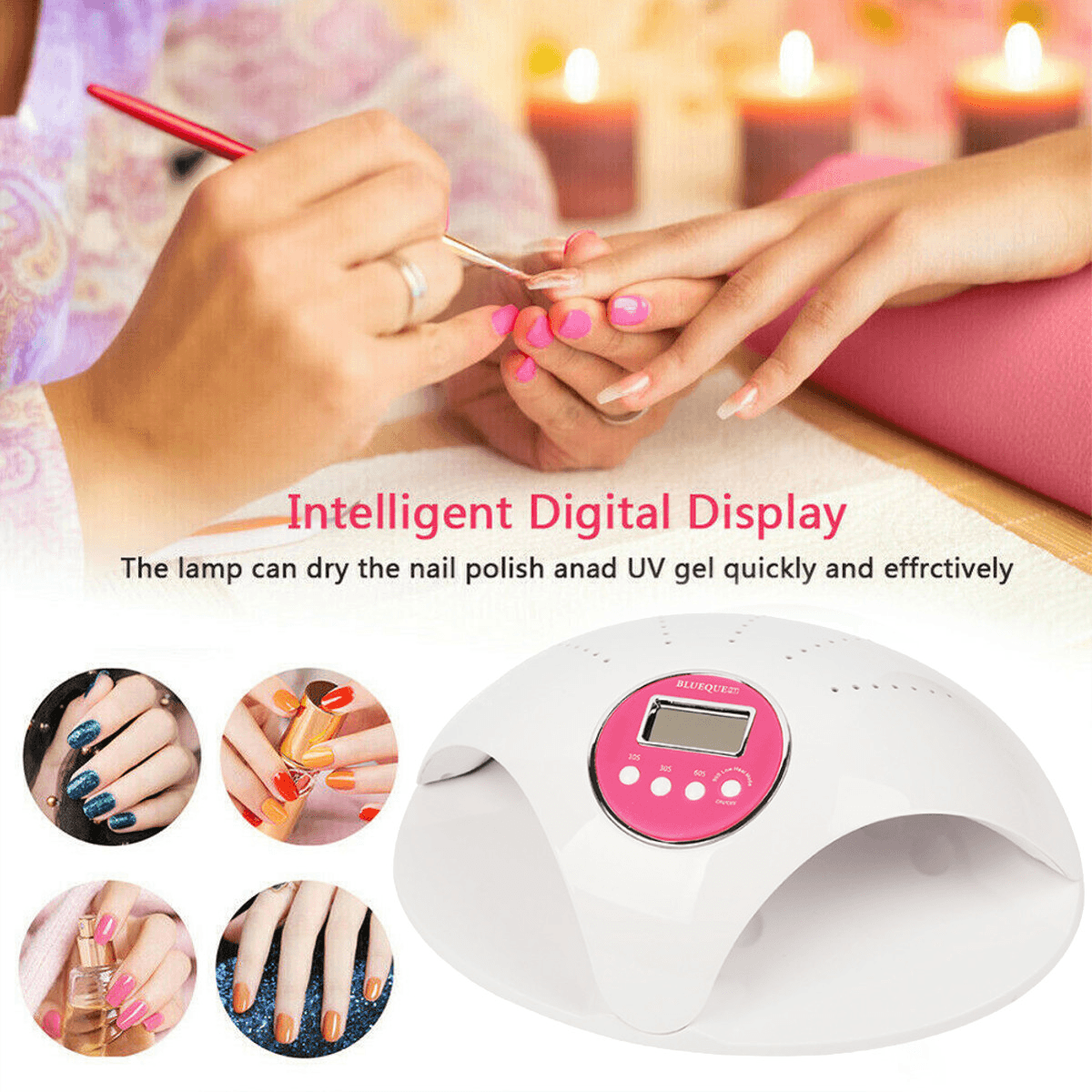 Timing Nail Polish Nail Dryer Machine Automatic Induction Led Nail Light