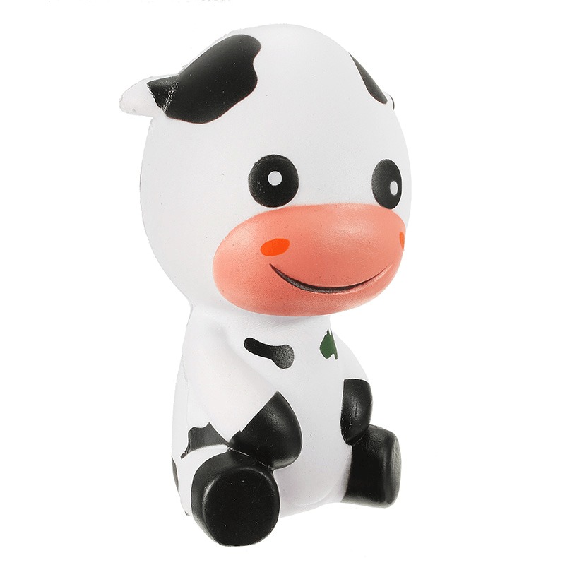 Squishy Baby Cow Jumbo 14Cm Slow Rising with Packaging Animals Collection Gift Decor Toy