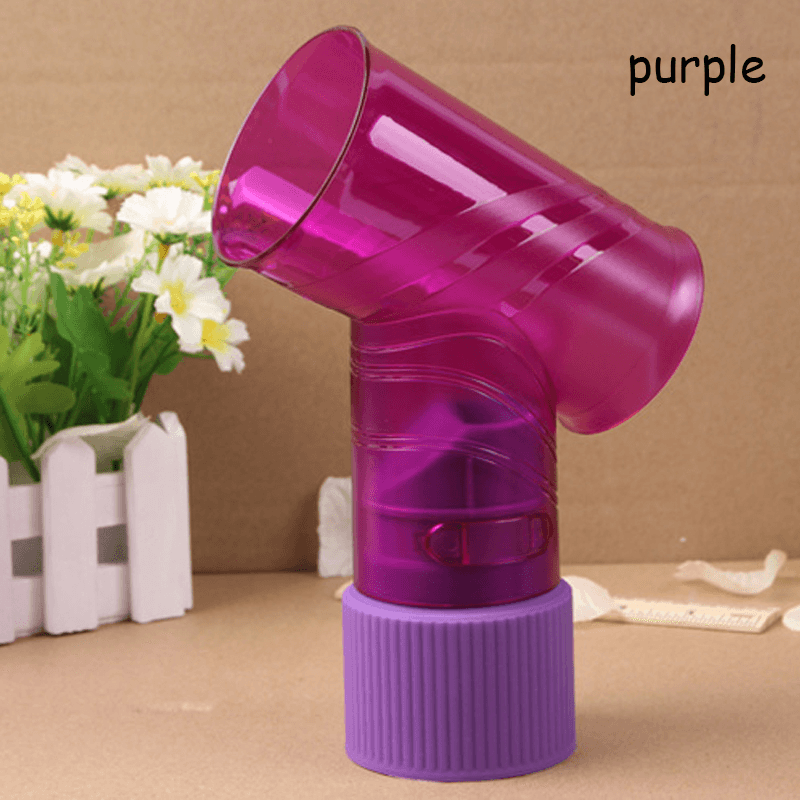 4 Colors Wind Spin Curl Hair Dryer Curl Diffuser Magic Tube Styling Hair Tools