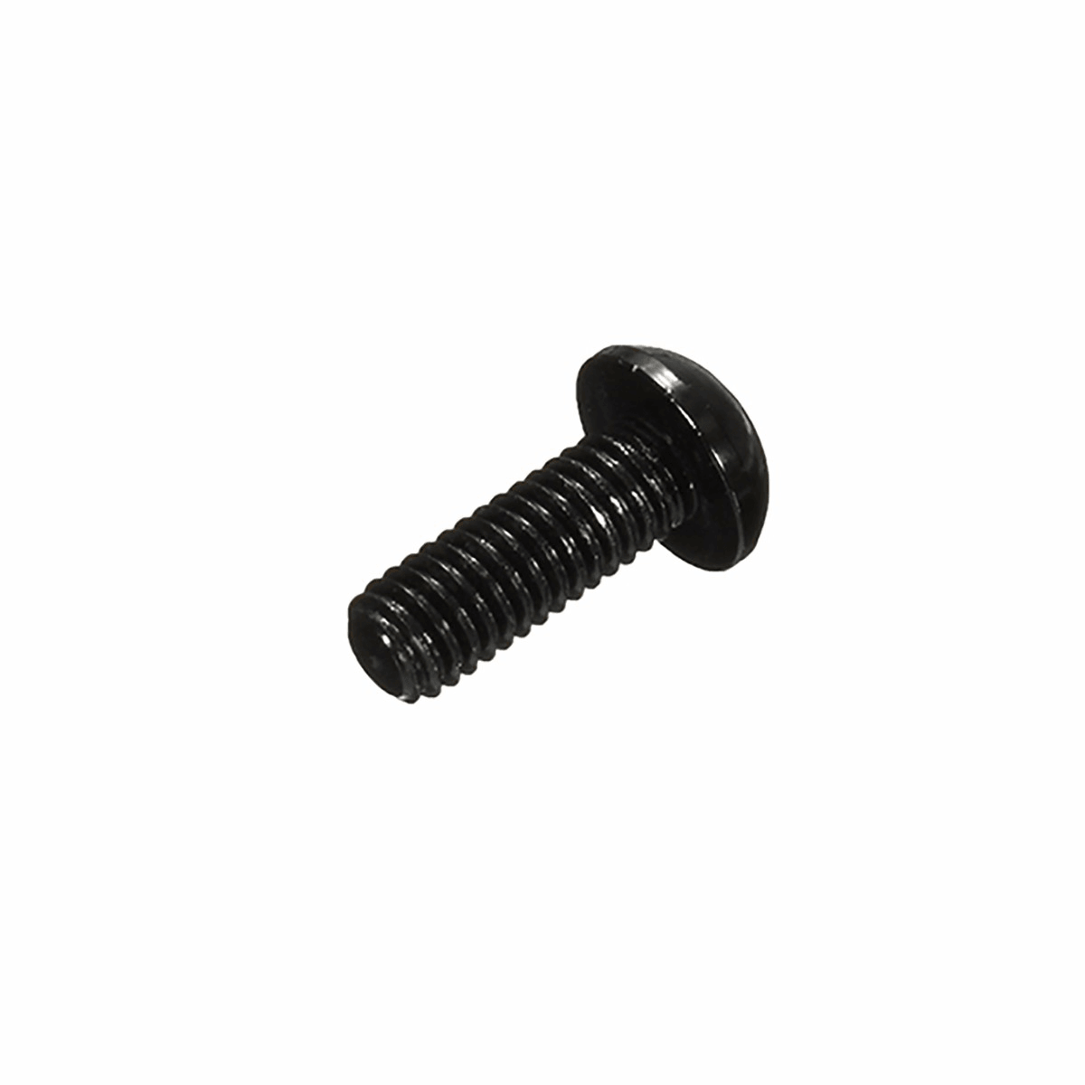 Suleve™ M3AH5 10Pcs M3×6Mm Hex Socket Screws round Head Cap Screws 7075 Aluminum Alloy