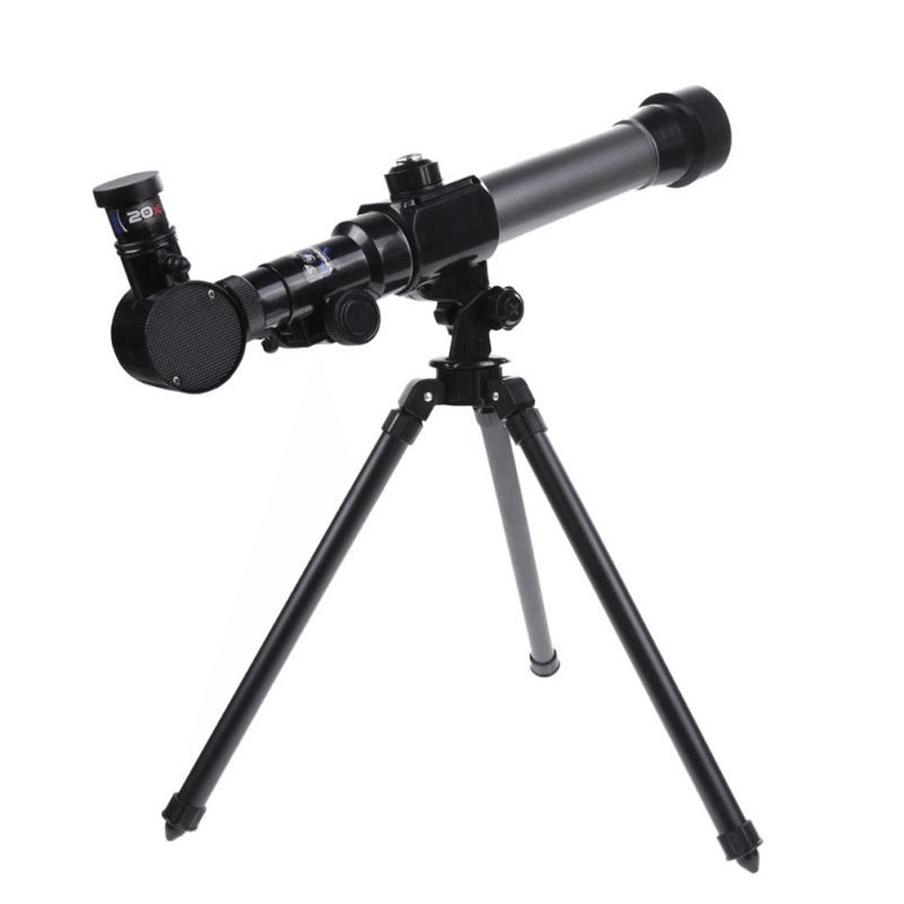 HD 20X 30X 40X Times Refractor Eyepiece Astronomical Telescope with Tripod Science Experiment Toys for Children Gift