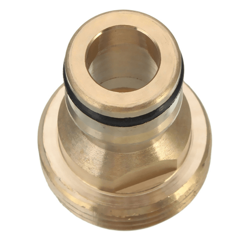 3/4 Inch Brass Garden Hose Pipe Tube Quick Connector Watering Equipment Spray Nozzle Connector