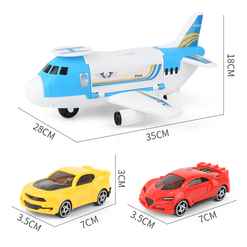 3/7 Stücke Simulation Track Trägheit Flugzeug Große Größe Passagier Flugzeug Kinder Verkehrsflugzeug Modell Spielzeug für Kinder Geburtstage Weihnachten Geschenk