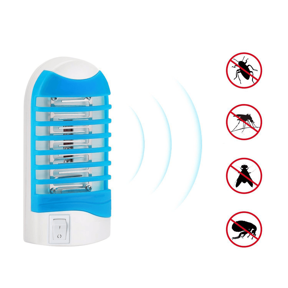 HA-20 5Th Upgraded Electronic Plug in Bug Zapper Pest Killer Insect Trap Mosquito Killer Lamp