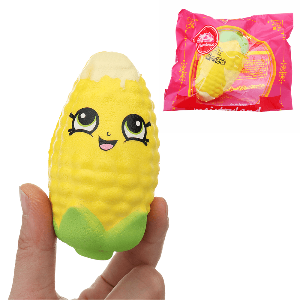 Mais-Squishy, ​​8 cm, langsam aufsteigend, mit Verpackung, Sammlung, Geschenk-Stofftier