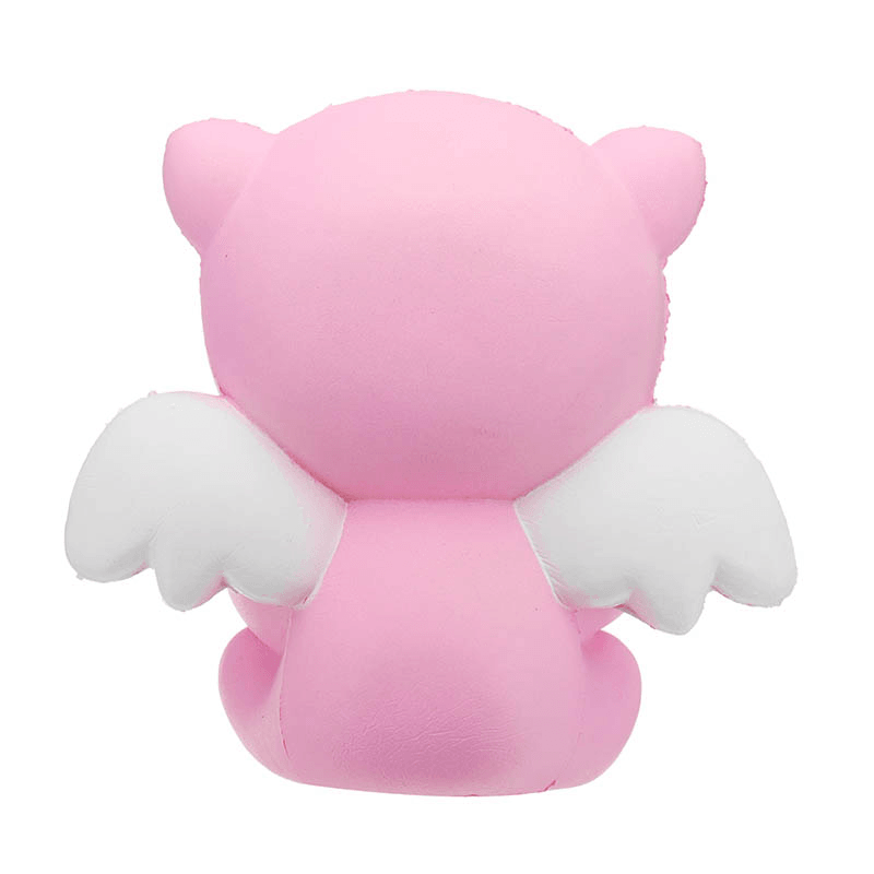 Creamiicandy Yummiibear Angel Kitty Panda Cloud licencia Squishy 14 cm con embalaje colección regalo juguete suave