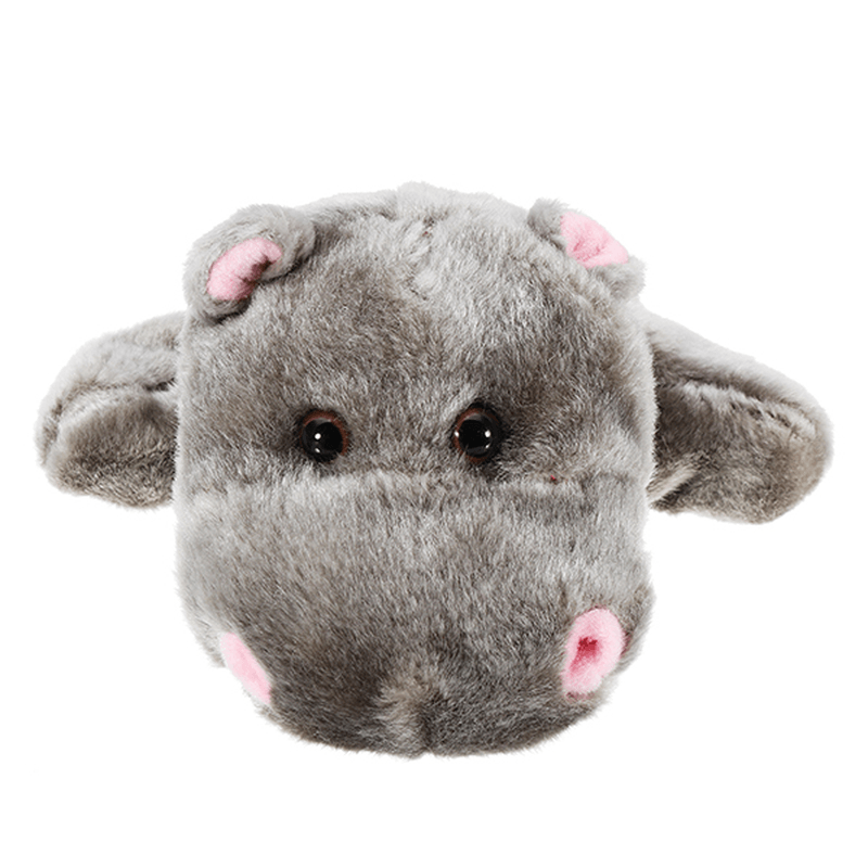 27Cm Baby Plush Toys Cute Cartoon Hippo Hand Puppet Baby Kids Doll Plush Toy Hand Puppets