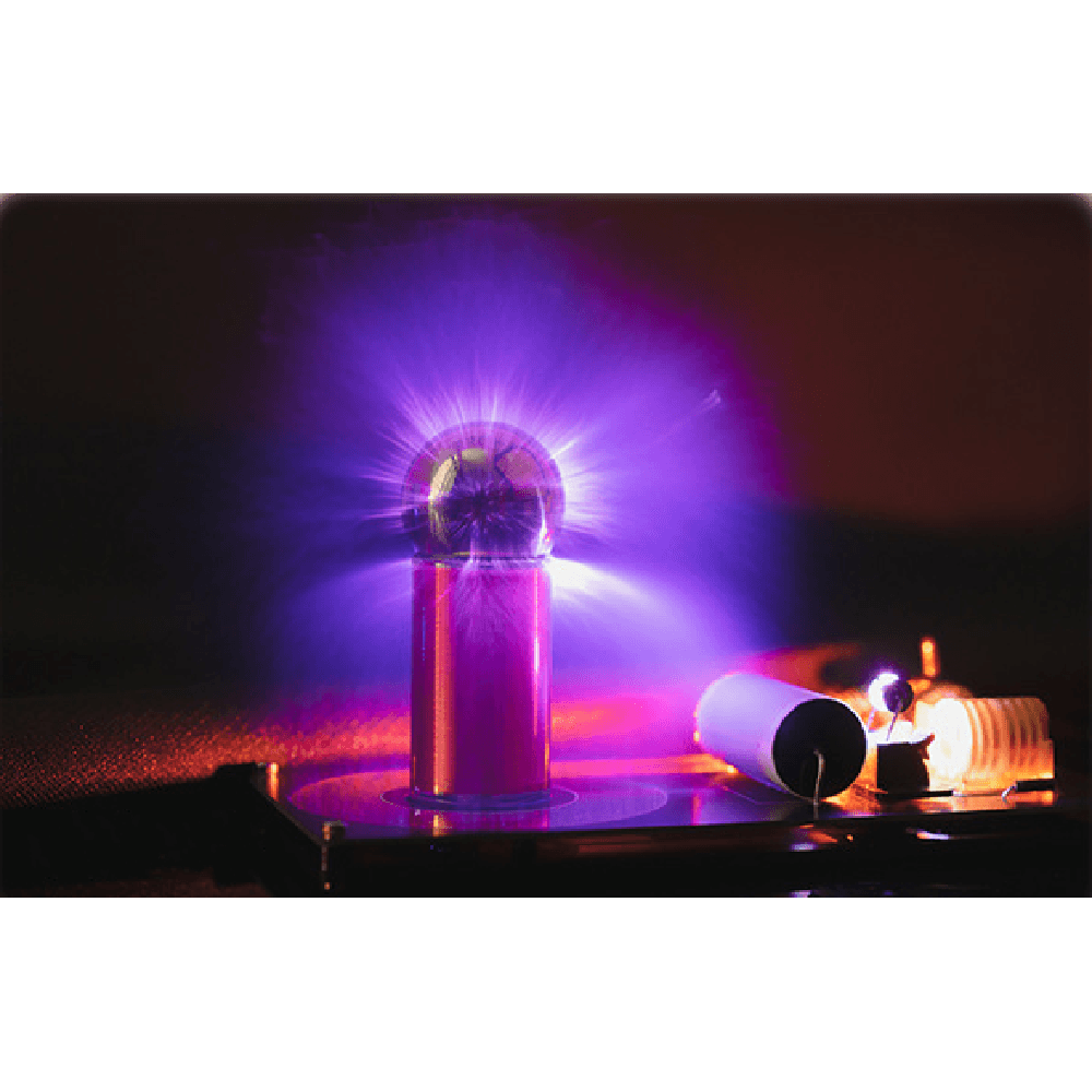 Arc Fountain Super Mini Künstlicher Blitzgenerator 5CM Tesla-Spule Klassisches Funkenstrecke-Tesla-Spule Wissenschaftsspielzeug